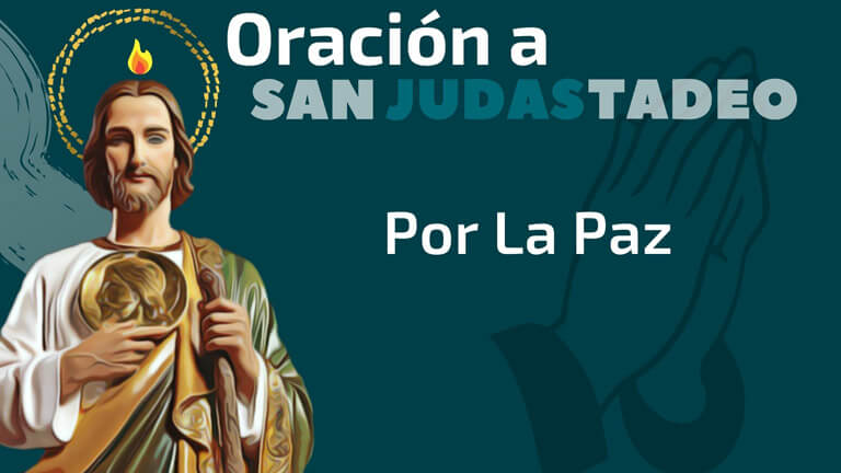 Oración a San Judas Por La Paz